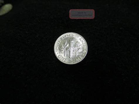 Brilliant 1952 D Higher Grade Full Torch Split Bands Roosevelt Dime