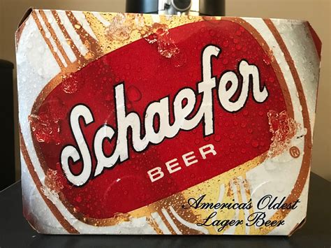 Beer Of The Week - Schaefer Beer