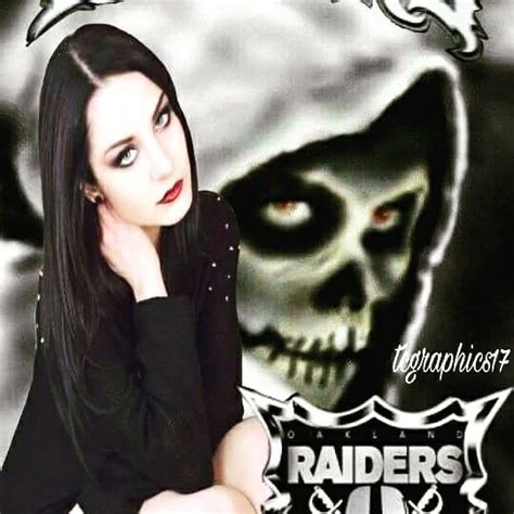 Pin By Michael Burton On Raider Nation Raider Nation Goth Women