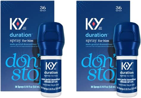 K Y Duration Male Genital Desensitizer Spray To Last Longer