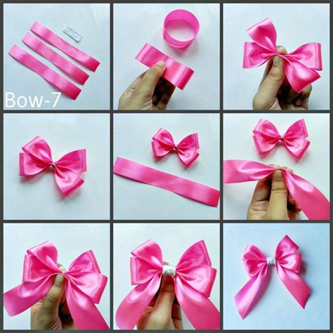 Hair Bows Made Of Hair Steps