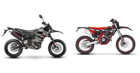 Motorrad Vergleich Aprilia Sx 125 Supermoto 2022 Vs Beta Rr 125 4t Lc Enduro 2022