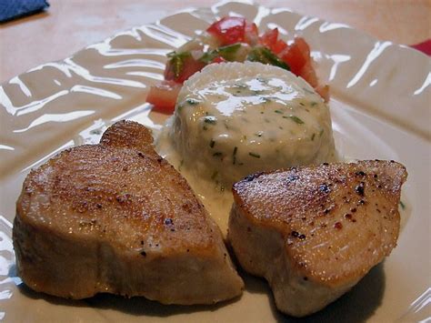 Thunfischsteak Mit Zitronensahne Von Hambi Chefkoch Rezept