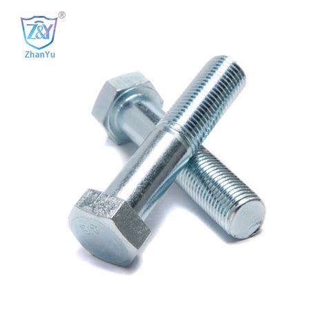 China Din Din Hex Bolt Hex Head Screw Carbon Steel Stainless