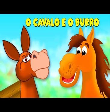 Pop Portugu S F Bula O Cavalo E O Burro Atividades De Interpreta O