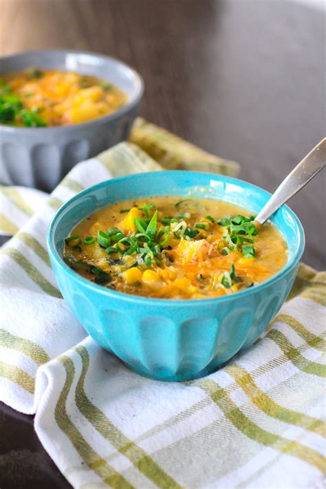 Summer Vegetable Chowder The Curvy Carrot