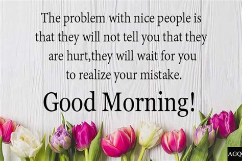 Tulip Good Morning Images With English Quotes Lets Wake Up Early In