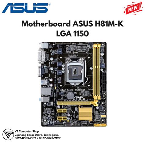 Asus H81M K LGA 1150 Motherboard Shopee Philippines