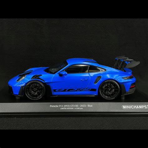 Porsche 911 GT3 RS Type 992 2023 Shark Blue 1 18 Minichamps 153062233