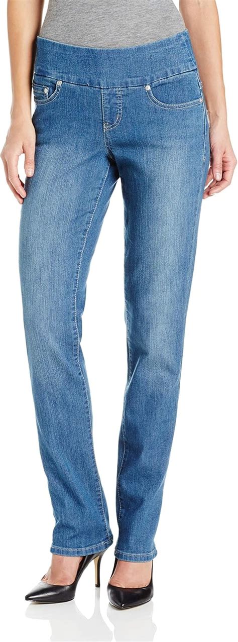 Jag Jeans Womens Peri Pull On Straight Leg Jean At Amazon Womens