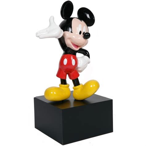 Statue en résine Mickey en habits 80 cm Prince Décoration