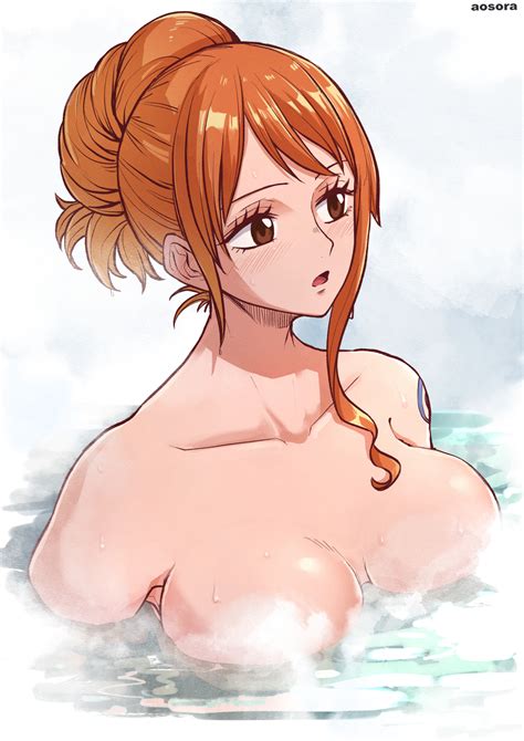 Nami One Piece Drawn By Aosora2823 Danbooru