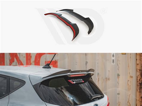 Maxton Design Spoiler Extension V3 Fiesta Mk8 St And St Line Fiesta