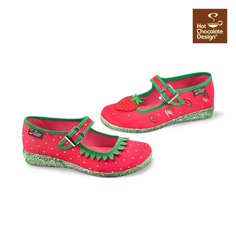 Berry Bliss Mary Jane Sko Fra Hot Chocolate Design