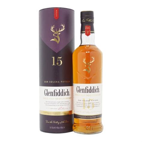 Glenfiddich 15 Year Old Solera Reserve Whisky From The Whisky World Uk