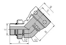 SAE Staple Lok Fittings Adapters Hydraulic Adapters Manufacturer