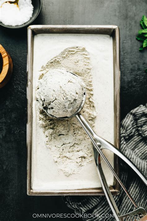 Black Sesame Ice Cream No Churn Omnivore S Cookbook