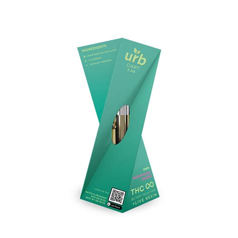 Urb Thc Infinity Vape Cartridge Watermelon Mojito 22g Lord Vaper