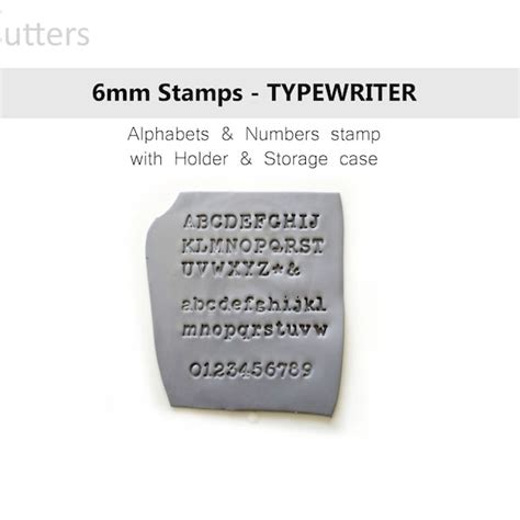 Clickable Alphabet Stamps Etsy