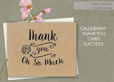 11+ Rustic Thank You Cards | Design Trends - Premium PSD, Vector Downloads