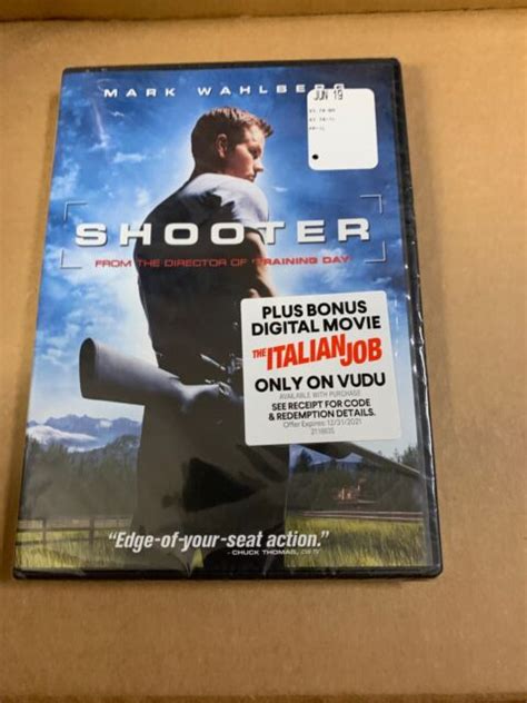 Shooter Dvd Disc Mark Wahlberg Danny Glover New Sealed Ebay