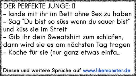 Der Perfekte Junge Lande Mit Ihr Im Bett Ohne Sex Zu Haben Sag Du Bist So S Ss Wenn Du