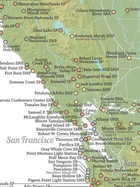 Map California State Parks – Topographic Map of Usa with States