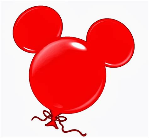 Im Genes De Globos Con Forma De La Cabeza De Mickey Ideas Y Material