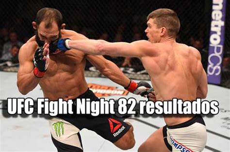 Ufc Fight Night 82 Resultados Spaceboxing