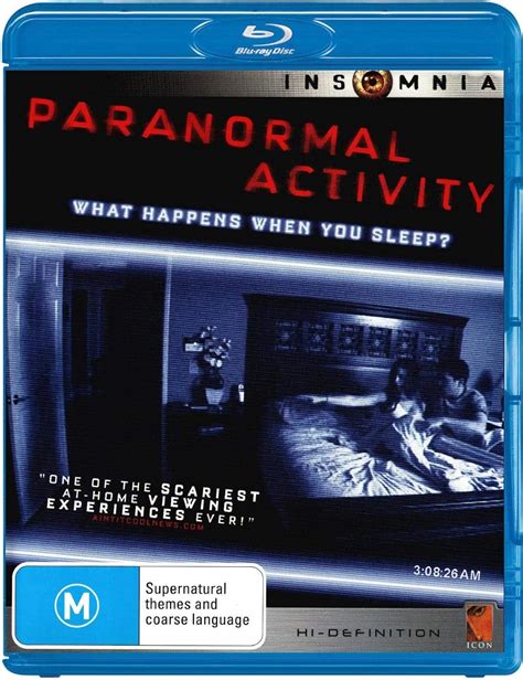 Amazon Paranormal Activity Non Usa Format Blu Ray Reg B Import