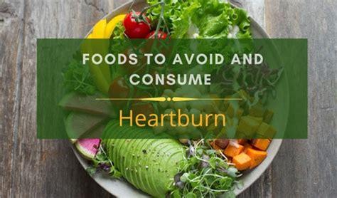 Diet Plan For Patients Of Heartburn Healthy Diet For Heartburn