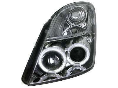 Faróis Angel eyes para Suzuki Swift 05 10 2 angel eyes chrome Loja