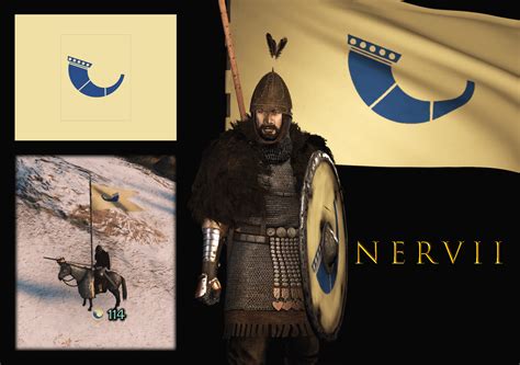 Simple Celto Germanic Nervii Tribe Inspired Banner Bannerlordbanners