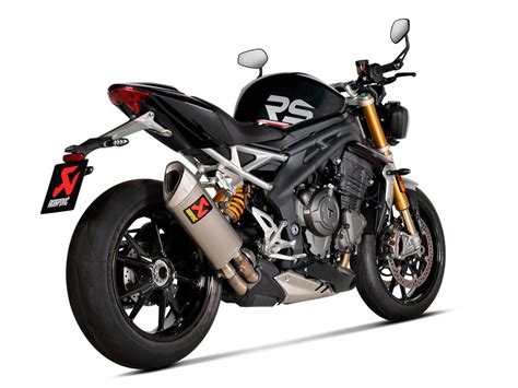 S T12SO5 HAPXLT TERMINALE SCARICO TITANIO AKRAPOVIC TRIUMPH SPEED