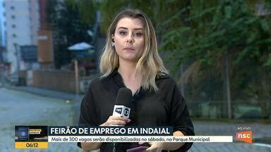 Bom Dia Santa Catarina Indaial promove Feirão de Emprego Globoplay