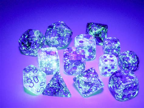 Chessex 12mm D6 Dice Block 36 Dados Nebula Nocturnalblue Lumina La Escotilla