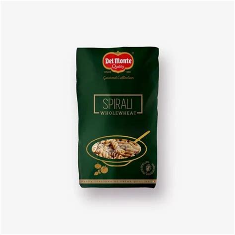 Del Monte Pasta Spirali Whole Wheat Imported Gm Packaging Type