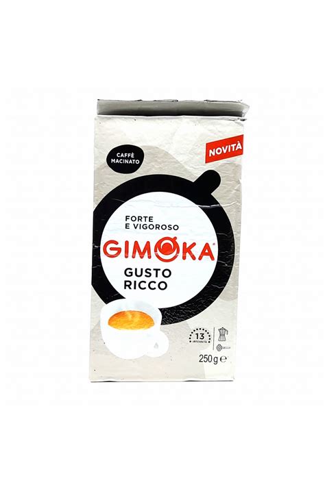 Gimoka Gusto Ricco mletá 250 g - KAFFA