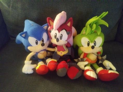 Sonic Underground Plushies By Lawlipop01 On Deviantart