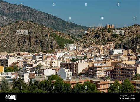 Le petit village de Blanca dans la vallée de Ricote région de Murcie