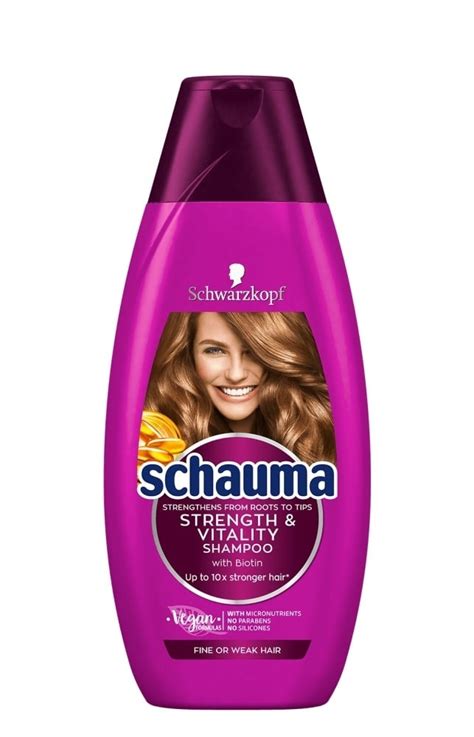 ШАУМА | SCHAUMA ШАМПОАН ЖИЗНЕНОСТ И СИЛА 400МЛ