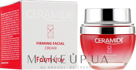 FarmStay Ceramide Firming Facial Cream Укрепляющий крем для лица с