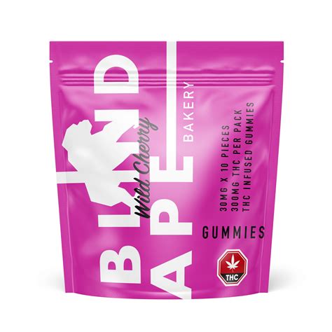 Blind Ape Wild Cherry Mg Thc Gummies Naked Canada