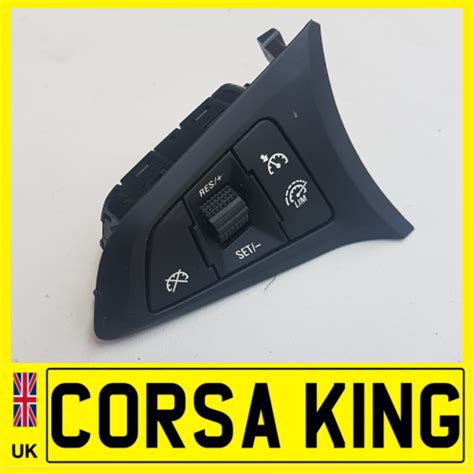 VAUXHALL CORSA E STEERING WHEEL MULTIFUNCTION SWITCH CRUISE CONTROL