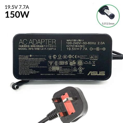 Asus A17 150p1a 19 5v 7 7a 150w Ac Adapter Charger 5 5mm X 2 5mm Shopee Malaysia