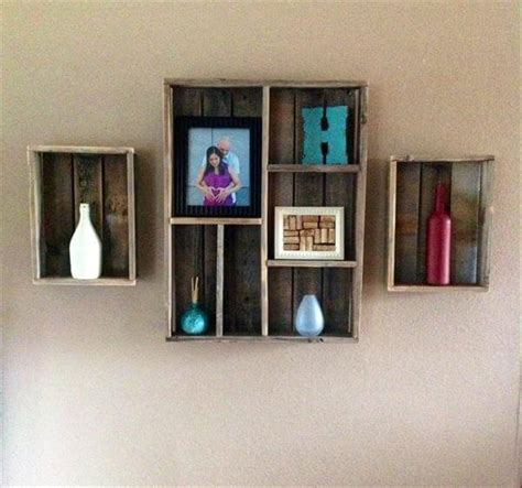 Pallet Wall Shelves Ideas 101 Pallets