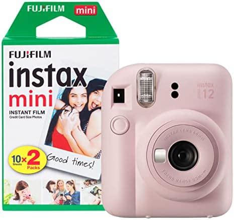 Fujifilm Instax Mini 12 Appareil Photo instantané avec Pack de 20 Films