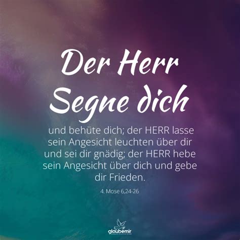 Der Herr Segne Dich Glaubemir De