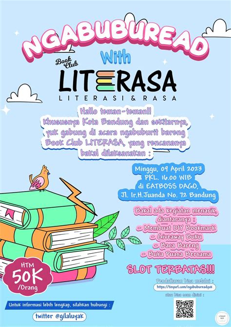 Literary Base On Twitter Lt Gaisss Ikutan Yukk Acaranya Menarikk