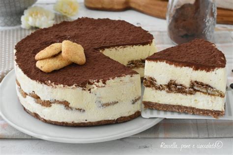 CHEESECAKE TIRAMISU Ai PAVESINI Senza Uova Crude FRESCHISSIMO